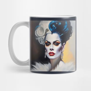 Drag Queen Bride of Frankenstein Mug